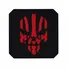 Нашивка M-Tac Месник Laser Cut Black/Red Фото 1