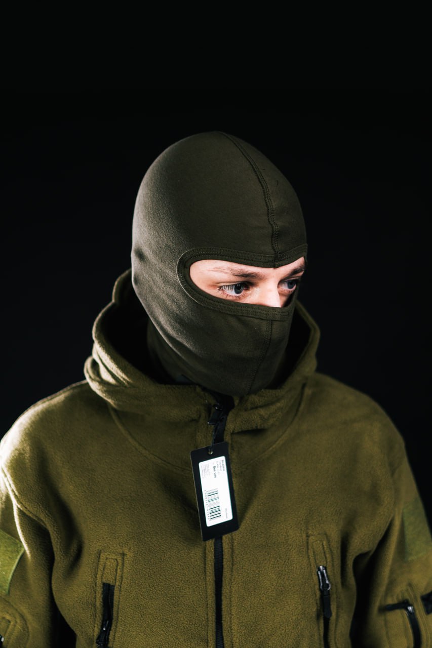 Балаклава Helikon Cotton Olive Green Фото 2