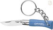 Нож Opinel Keychain №2 Inox, голубой Фото 1