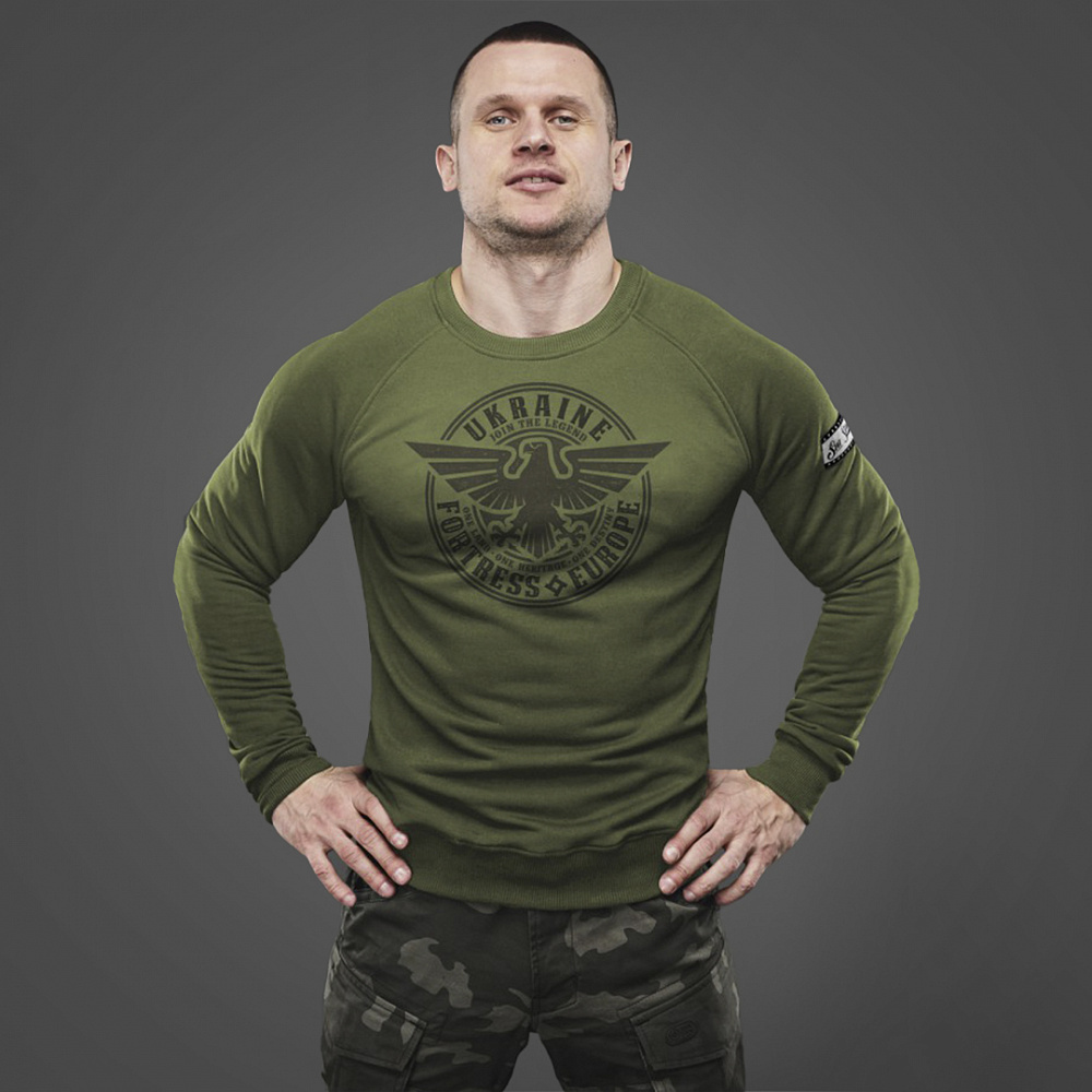Світшот SvaStone Fortress olive Фото 1