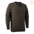 Кофта DeerHunter Brighton Knit V-neck (383 Dark elm) Фото 1