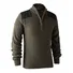 Свитер DeerHunter Rogaland Knit w.zip neck (Brown Leaf Melange) Фото 1