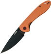 Ніж CJRB Feldspar Black Blade Orange Фото 1