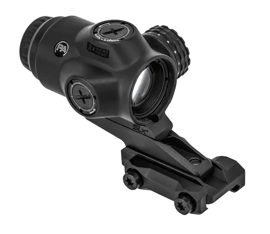 Приціл призматичний Primary Arms SLx 3X MicroPrism сітка ACSS Raptor 5.56/.308 Meter. Black Фото 1