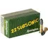 Набій Remington Subsonic кал .22 LR куля HP 38 гр Фото 1