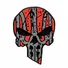 Нашивка M-Tac Ukrainian Punisher 3D PVC Red/Black Фото 1