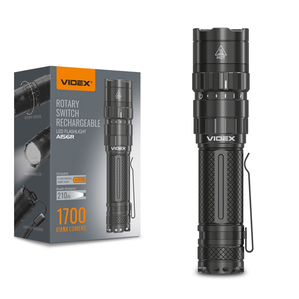 Фонарь VIDEX VLF-A156R 1700Lm Фото 1