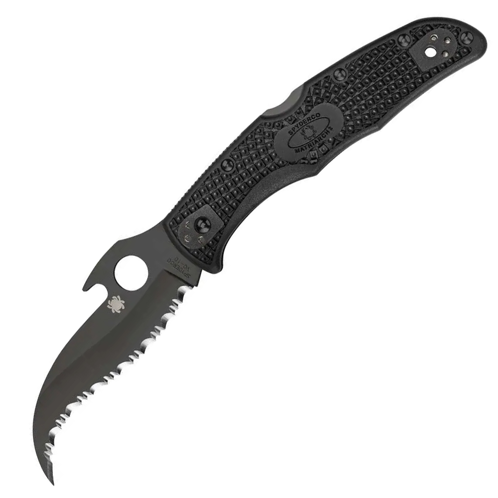 Нож Spyderco Matriarch 2 Emerson Open Black Фото 1