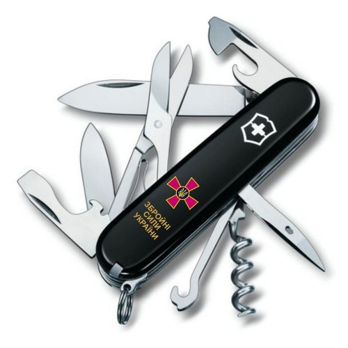 Ніж Victorinox Climber Army Емблема ЗСУ Фото 1
