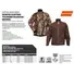Куртка Norfin Hunting Thunder Passion/Brown Фото 2