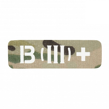 Нашивка M-Tac B( III Rh+ ) наскрізна Laser Cut Multicam Фото 1