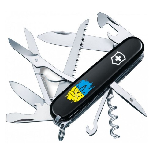 Ніж Victorinox Huntsman Ukraine Тризуб з прапором Фото 1