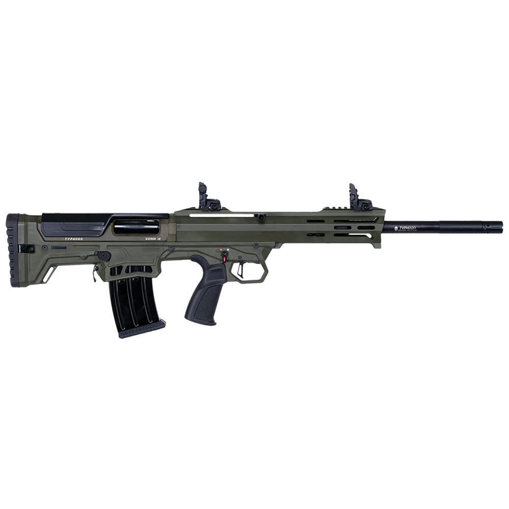 Рушниця Typhoon Sierra Od Green S кал. 12/76. Ствол - 55см Фото 1