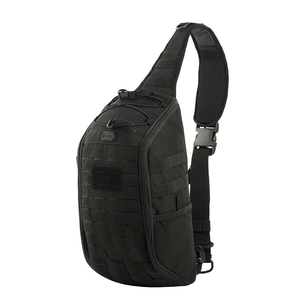 Рюкзак однолямочный M-Tac Armadillo Black Фото 1