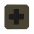 Нашивка M-Tac Medic Cross Laser Cut Ranger Green/Black  Фото 1