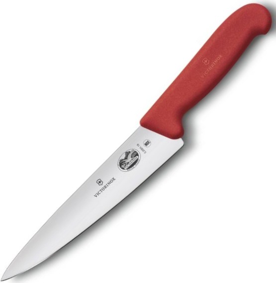 Обробний ніж Victorinox FIBROX 19см червон Фото 1