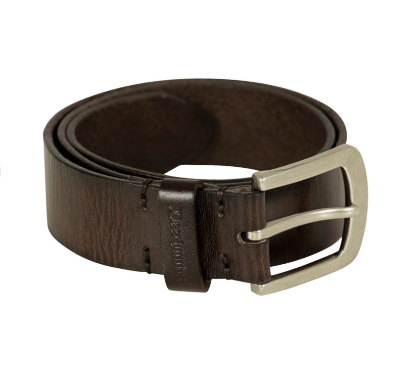 Ремень DeerHunter Leather Belt 4cm (583 Dark Brown) Фото 1