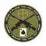 Нашивка M-Tac Ukraine Snipers PVC Olive Фото 1