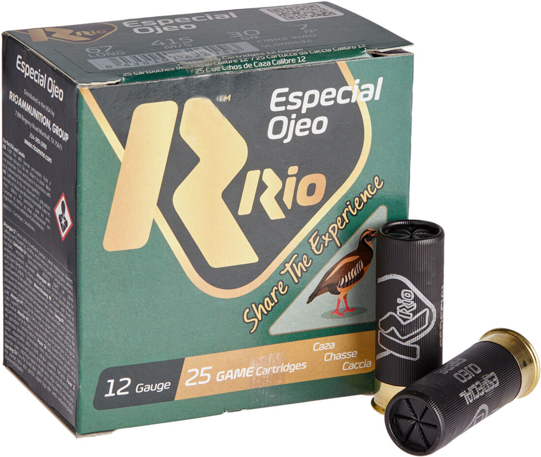 Патрон RIO Especial Ojeo-30 FW кал. 12/67 дробь №7  навеска 30г Фото 1