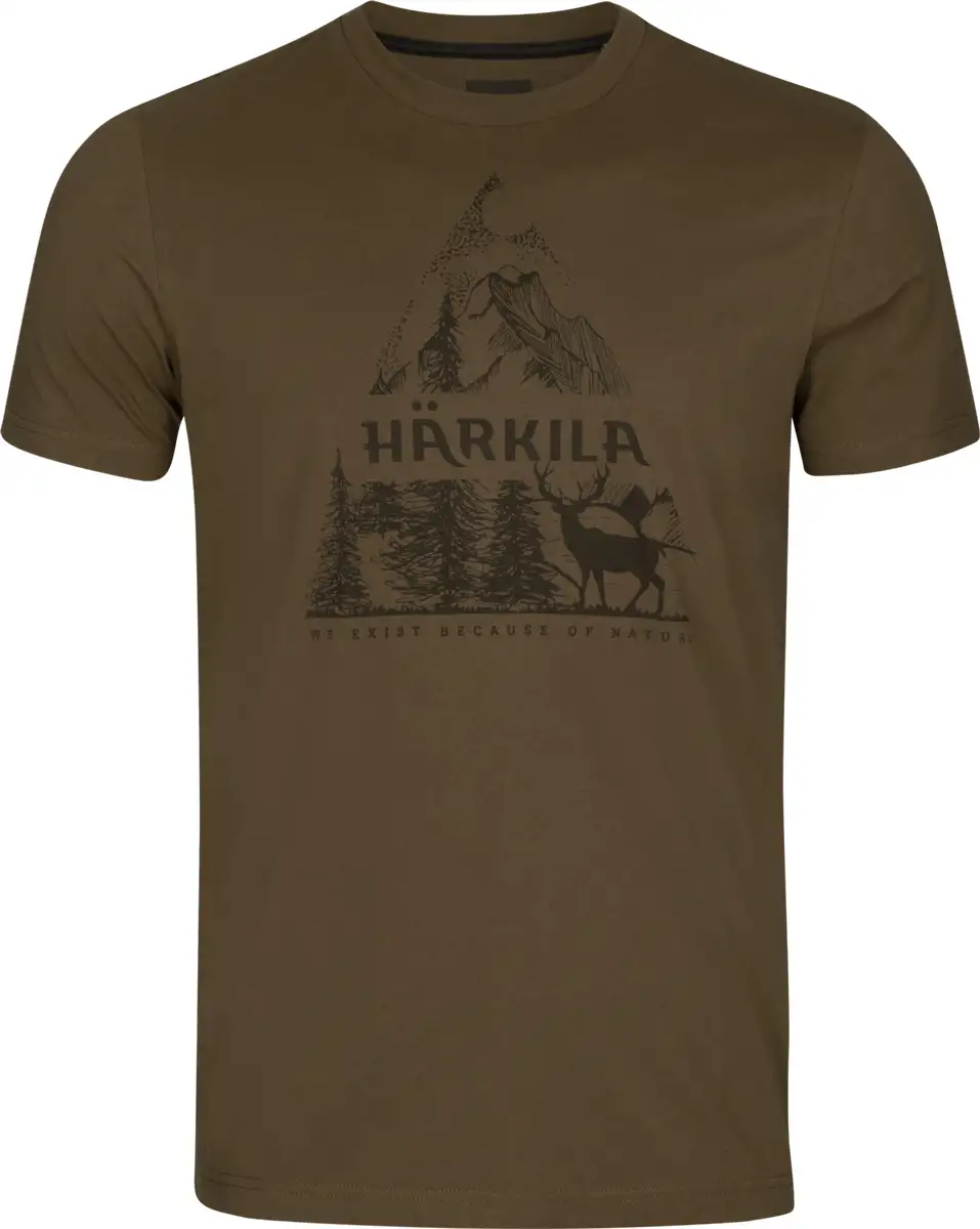 Футболка Harkila Nature зелений Фото 1