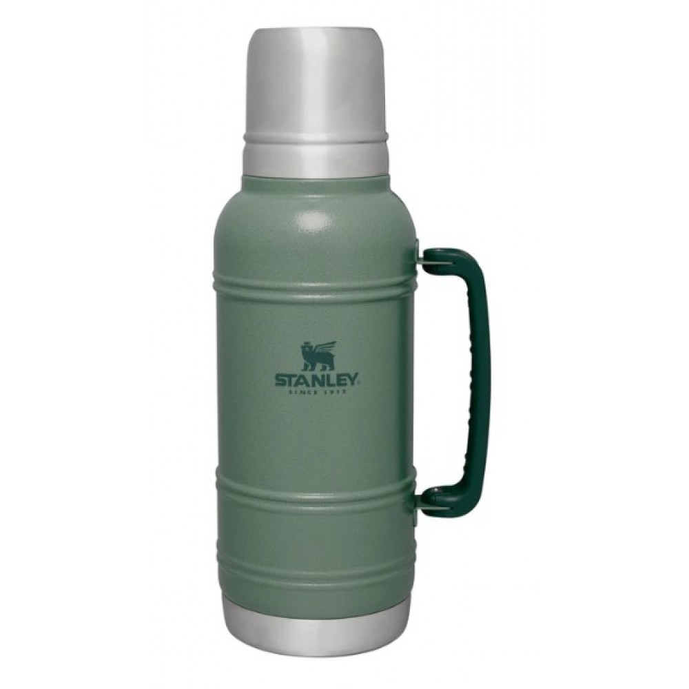 Термос Stanley Artisan Thermal Hammertone Green 1.4 л Фото 1