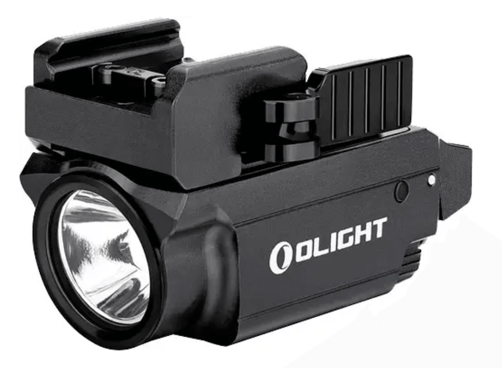Фонарь с ЛЦВ Olight Baldr Mini Red Laser Black Фото 1