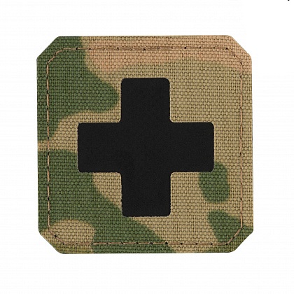 Нашивка M-Tac Medic Cross Laser Cut Multicam/Black Фото 1