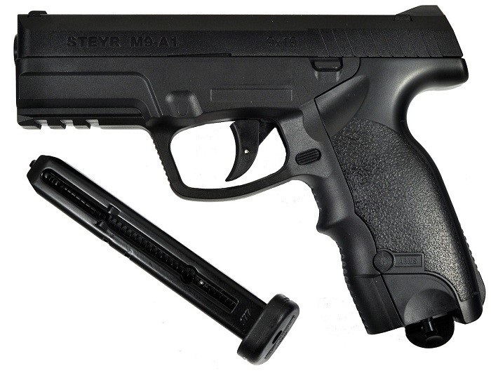 Пистолет пневматический ASG Steyr M9-A1. Корпус - пластик Фото 2