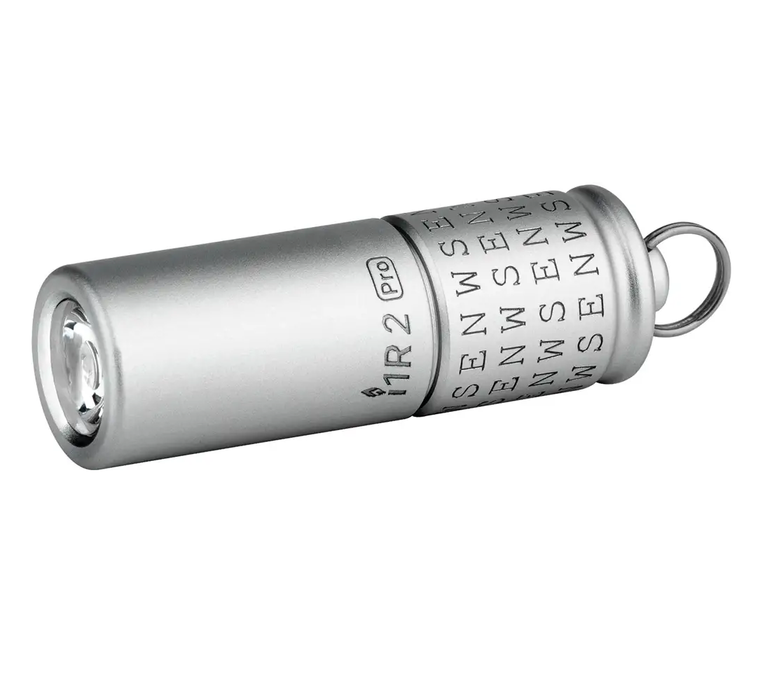 Ліхтар-брелок Olight I1R2 PRO North Silver Фото 1