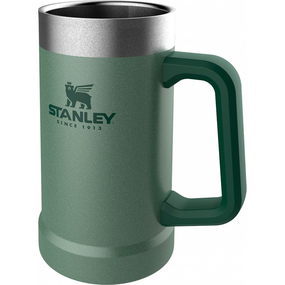 Термокружка пивна Stanley Adventure Stein Hammertone Green 0.7 л Фото 1
