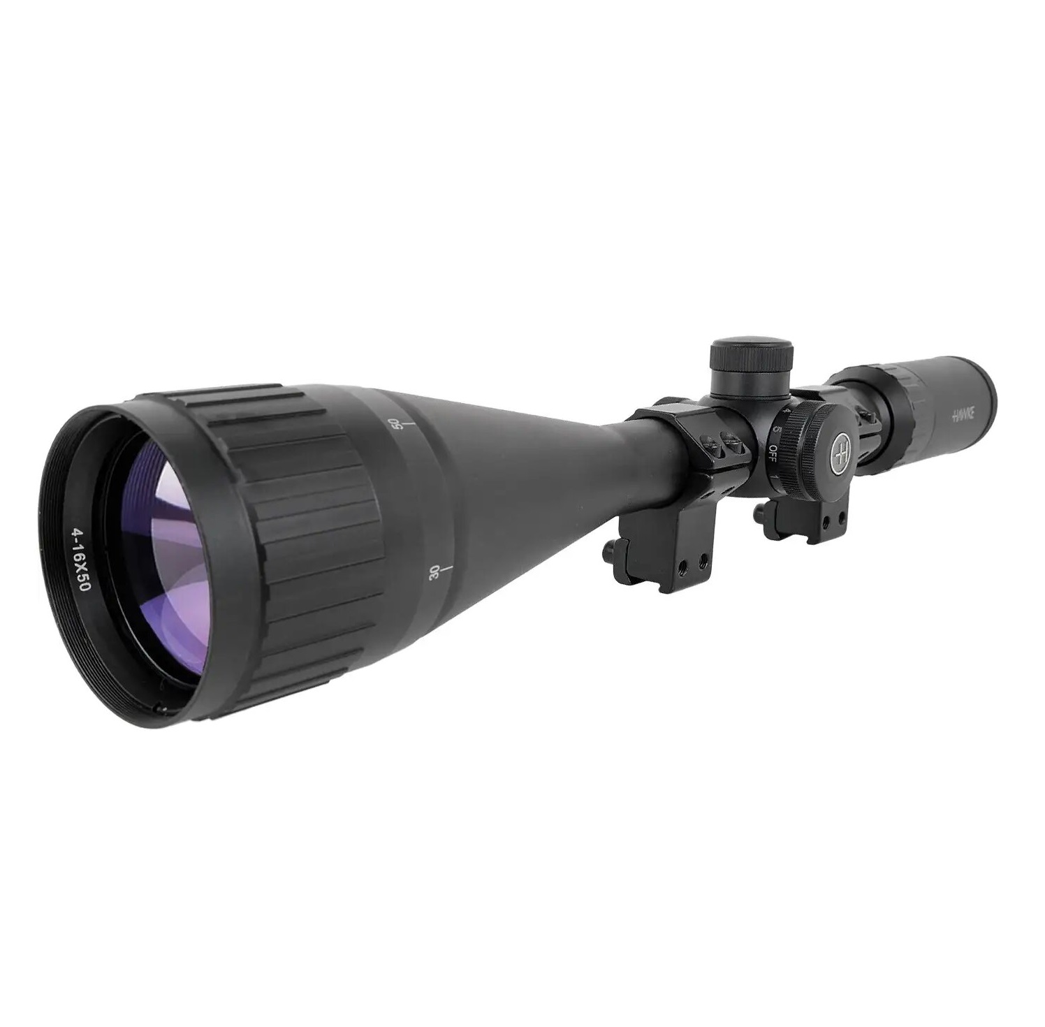 Оптический прицел Hawke Fast Mount 4-16x50 AO сетка Mil Dot с подсветкой. Ласточкин хвост Фото 1