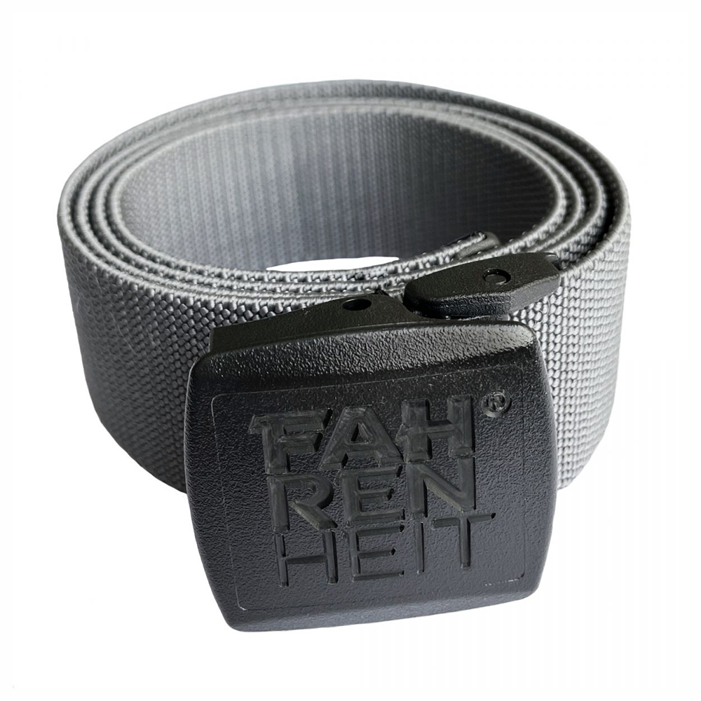 Ремінь Fahrenheit stretch belt logo gray Фото 1