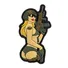 Нашивка M-Tac Tactical Girl N4  PVC Blonde Фото 1