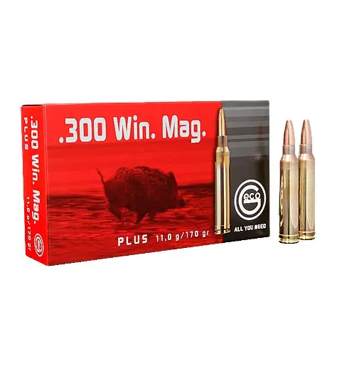 Патрон GECO кал.300 Win Mag куля Plus маса 11г Фото 1