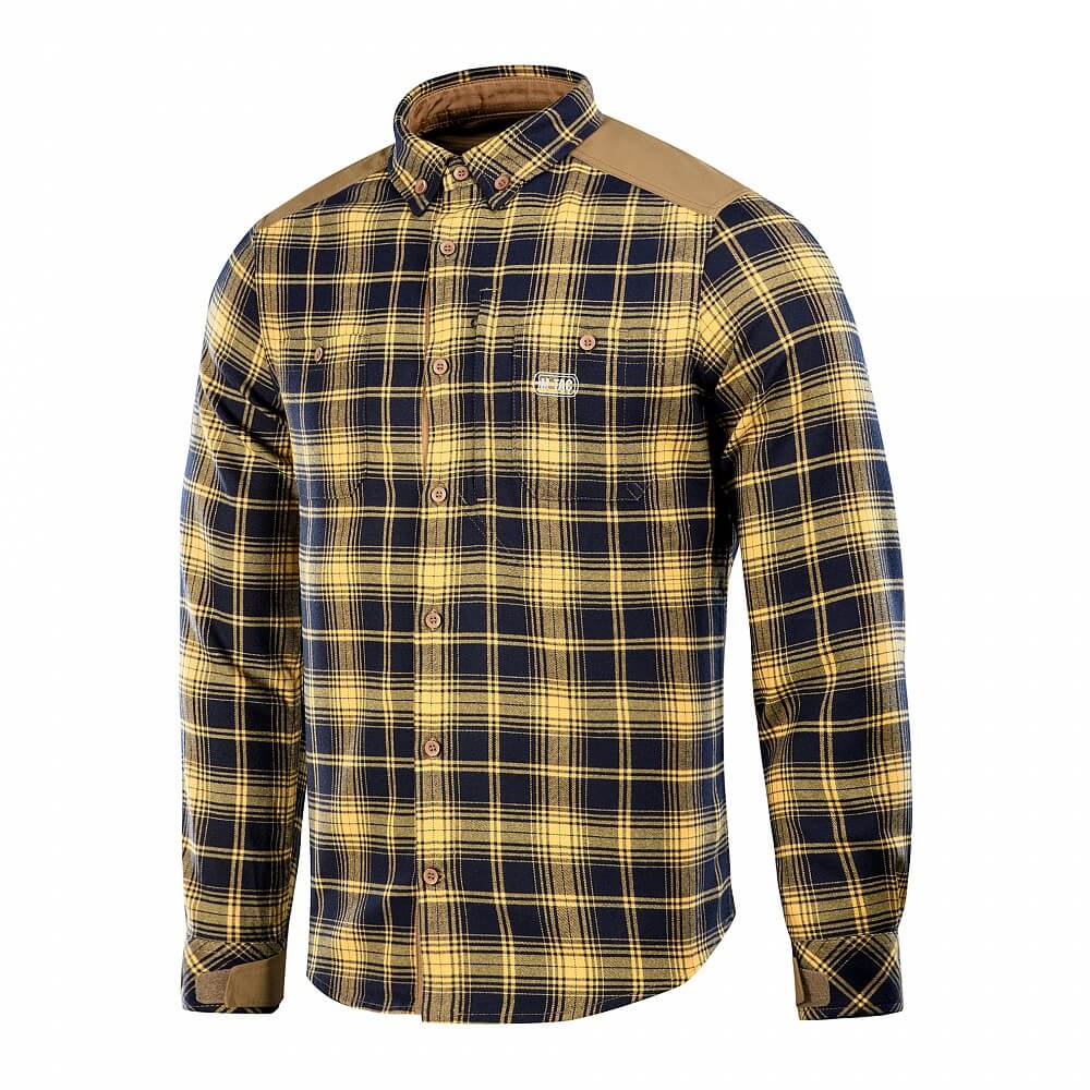 Сорочка M-Tac Redneck Shirt Navy Blue/Yellow Фото 1