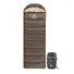 Спальний мішок Naturehike Envelope style U150 коричневий лівий Фото 1