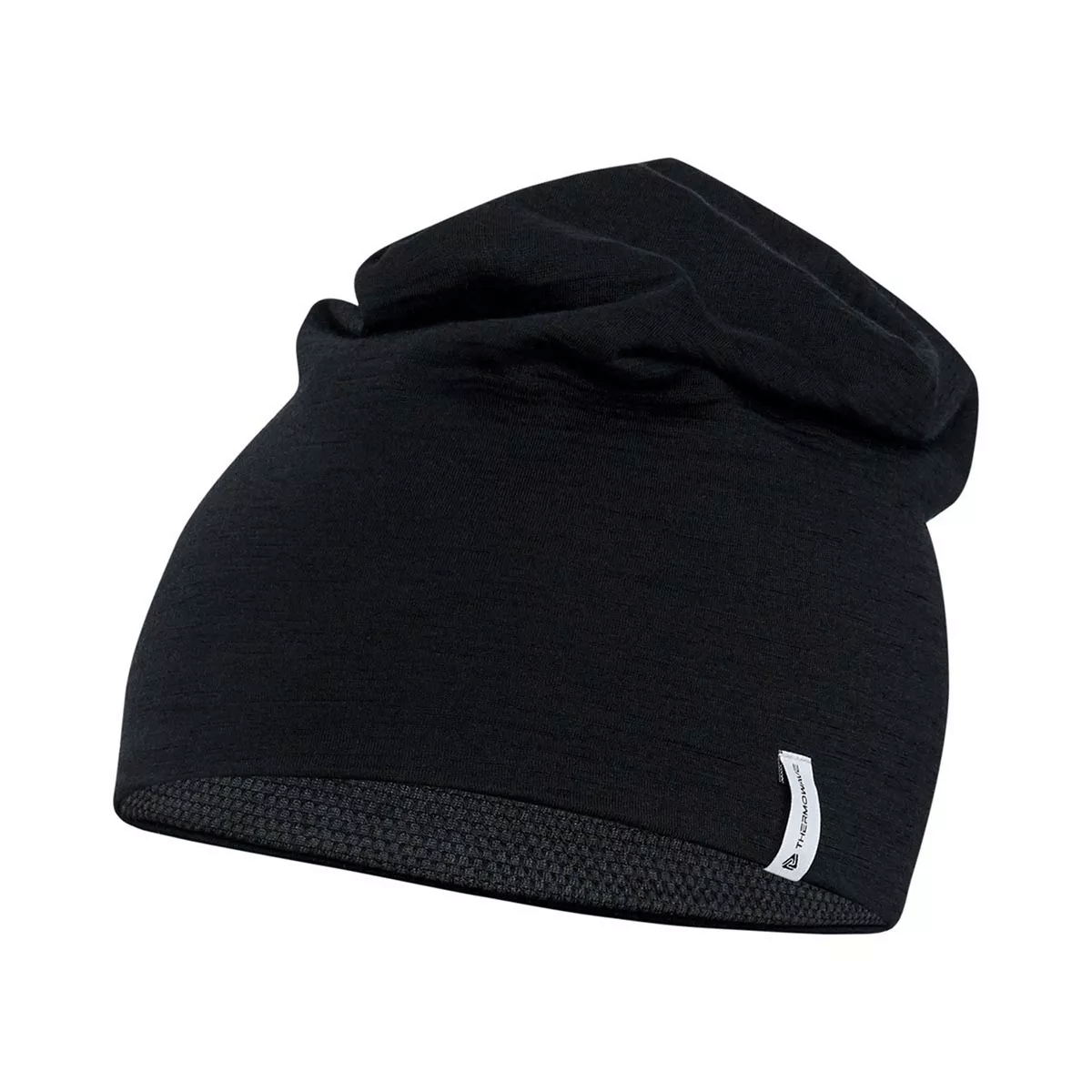 Шапка Thermowave Merino Beanie Чорна Фото 1