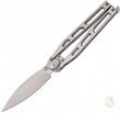 Ніж Artisan Kinetic Balisong Silver Фото 1