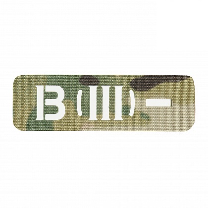 Нашивка M-Tac B( III Rh- ) наскрізна Laser Cut Multicam Фото 1