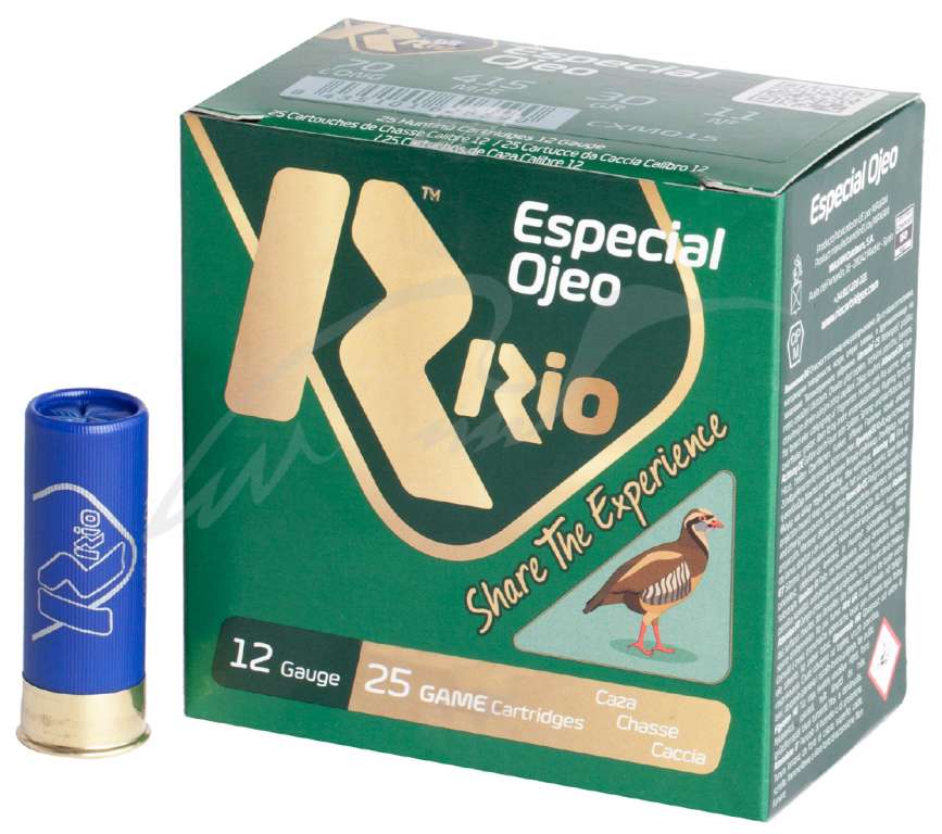 Патрон RIO Especial Ojeo-30 FW NEW кол. 12/70 №9 30 г Фото 1