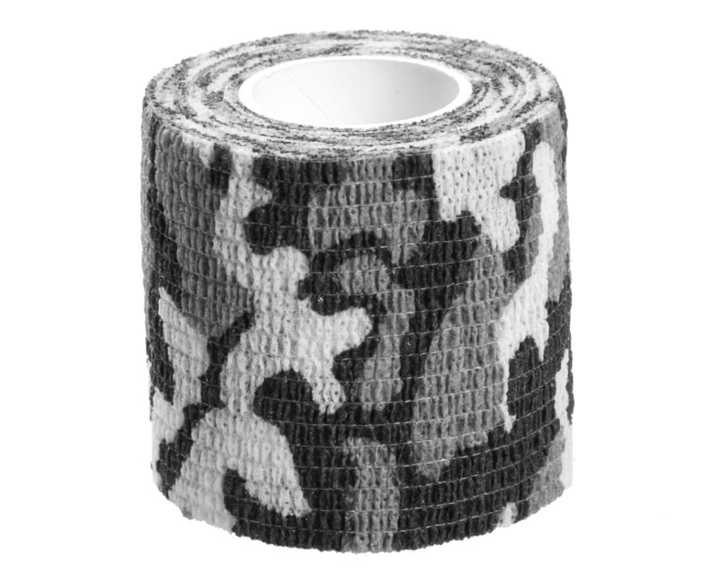 Маскувальна стрічка 6903-7 blackwhite camo 5x450см Фото 1