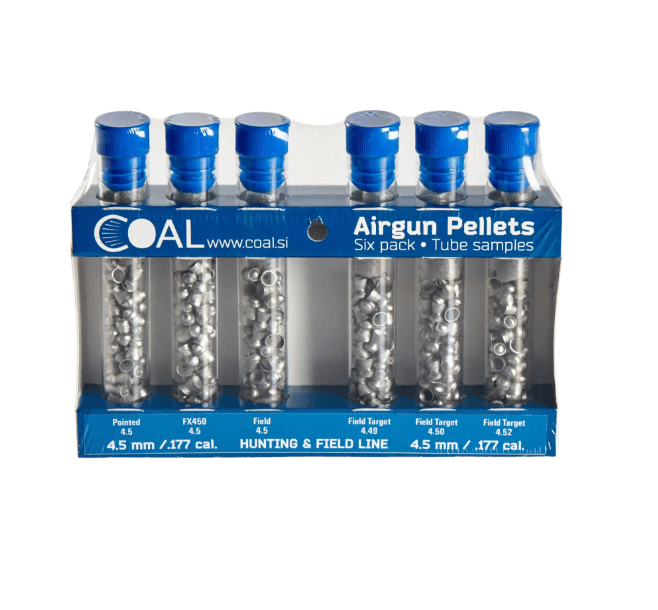 Тестовый набор пневматических шаров Coal Hunting & Field Line Pellets кал. 4.5 мм Фото 1