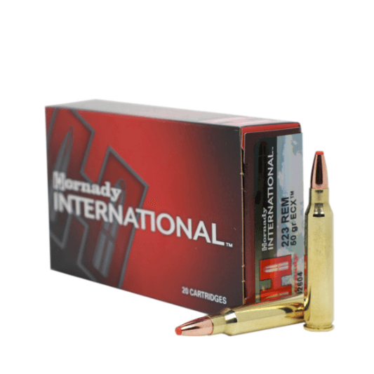 Патрон Hornady International кал. 223 Rem куля ECX маса 50 гр (3,24г) Фото 1