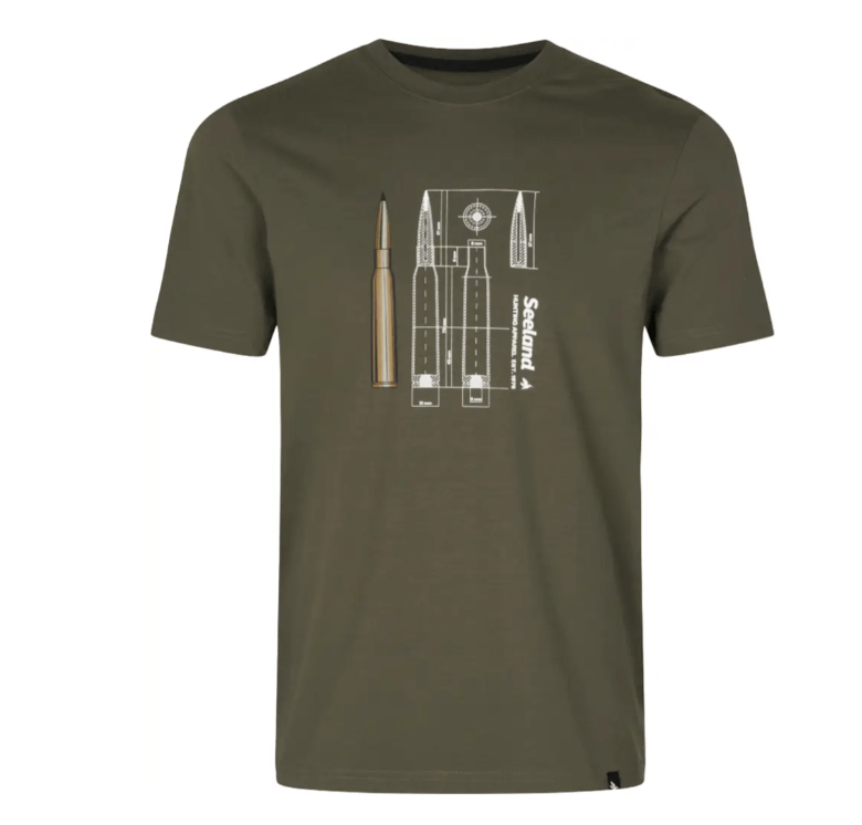 Футболка Seeland Bullet T-shirt Зелений Фото 1