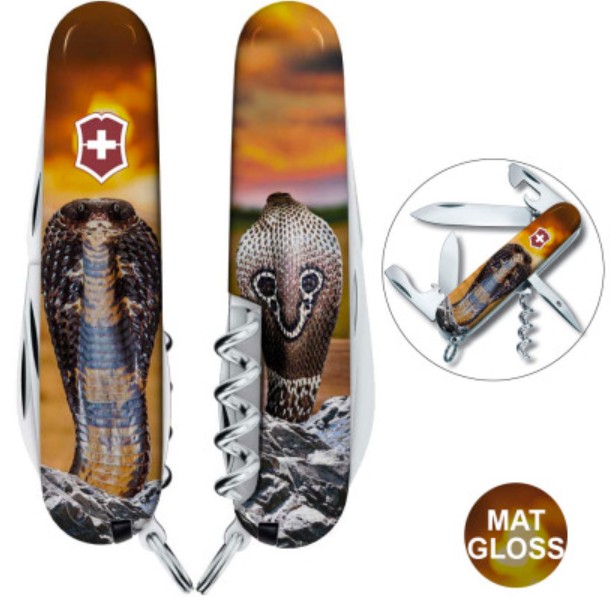 Складной нож Victorinox SPARTAN ZODIAC Королевская кобра 1.3603.Z4230pk Фото 1