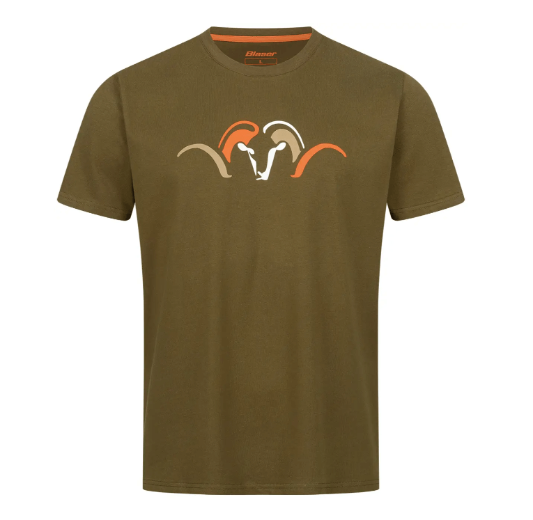 Футболка Blaser Active Outfits T25 ARGALI Dark olive Фото 1