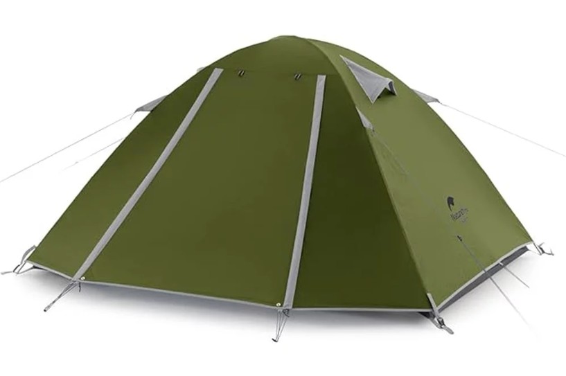 Палатка четырехместная Naturehike P-Series CNK2300ZP028, светлая серая Фото 1