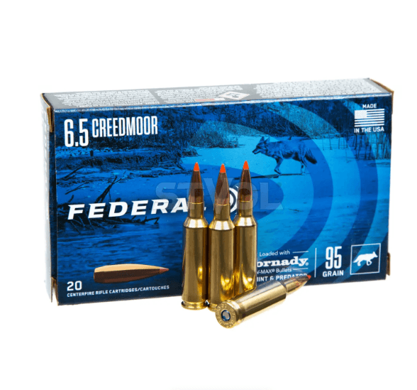 Патрон Federal HORNADY V-MAX, кол.6.5 Creedmoor, 95Gr (6,16 г) Фото 1