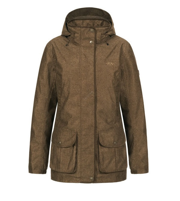 Куртка Blaser Active Outfits Ladies Vintage Coat Dark Brown Melange Фото 1