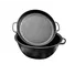 Казан чавунний My-dishes 400мм x 18л татарський з кришкою-сковородою Фото 1